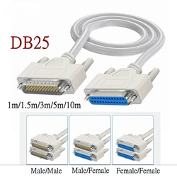 25Pin DB25 Parallel Male to Male Female LPT Printer DB25 M-M Cable 1.5M/3M/5M/10M Computer Cable Printer Extending Cable 25 Pin