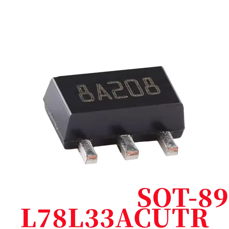 

【5pcs】100% New L78L33ACUTR 78L33ACUTR SOT-89 Chip