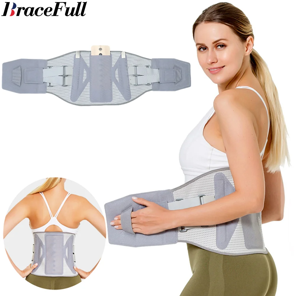 

Waist Protective Belt Lumbar Support Magnet Hot Compress Self Heating Fixing Steel Plate Support Protection Pain Relief