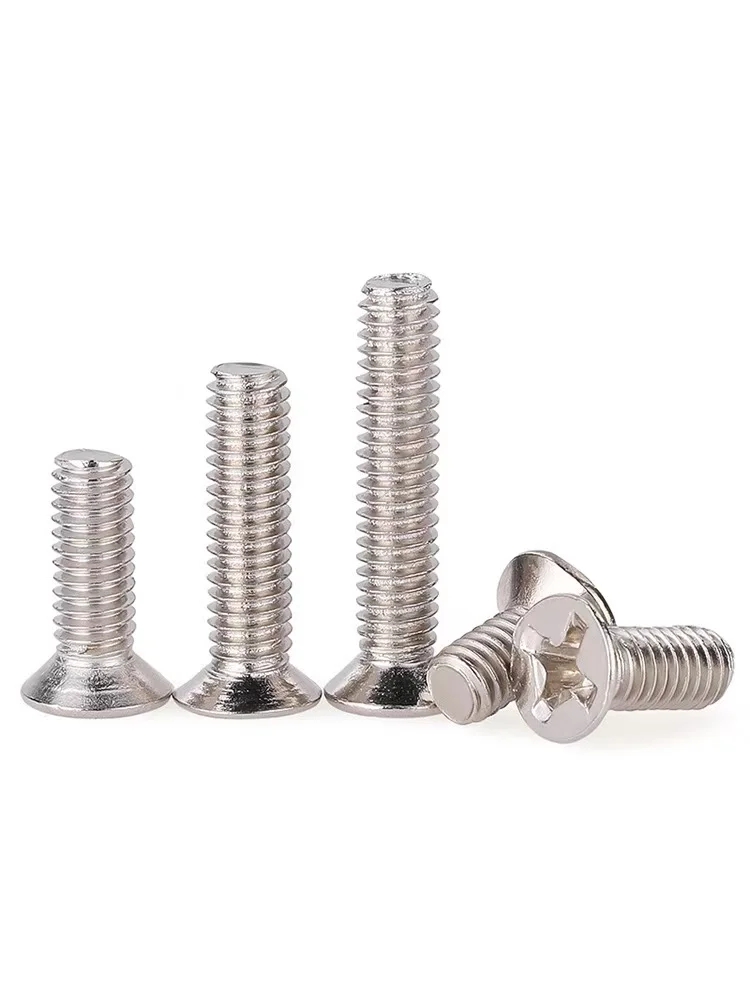 Nickel Plated Countersunk Phillips Screw Ssd Electronic Repair Screws Accessories For Laptop M1-m4