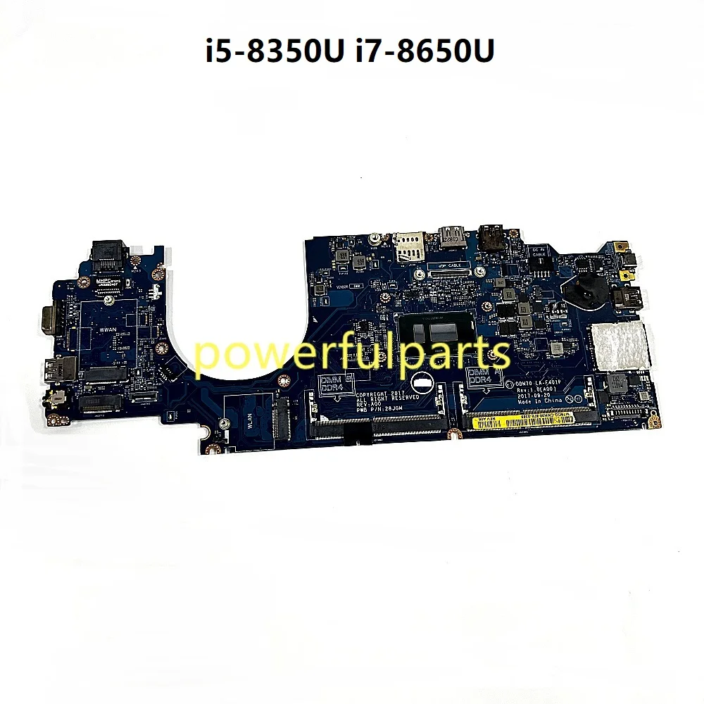 

For Dell Latitude E5490 Motherboard DDM70 LA-F401P 0M71FV 0M79GG 091RJ5 08DT9H i5 i7 CPU On-Board Working Good
