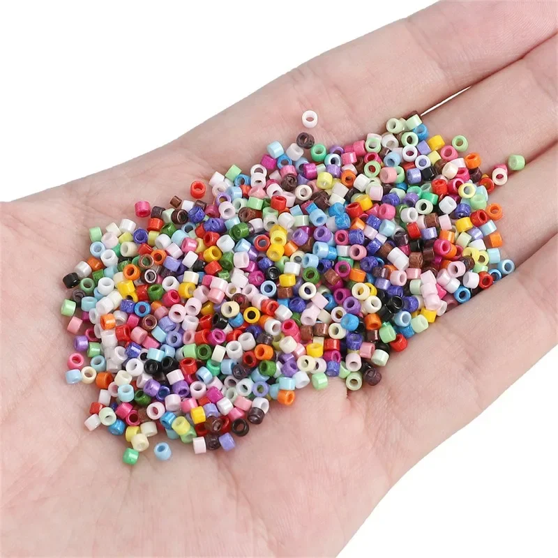 1.6 2.0 2.5mm Japanese Opaque Color Glass Seed Beads 11/0 Uniform Miyuki Beads Loose Spacer Beads for Jewelry Making DIY Sewing