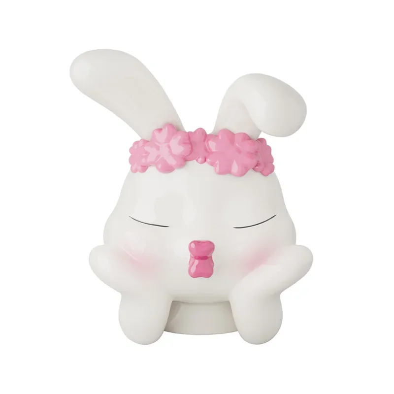Cartoon creative animal gifts, Eros rabbit, shoe changing stool, living room entrance door, home decoration, housewarming gifts