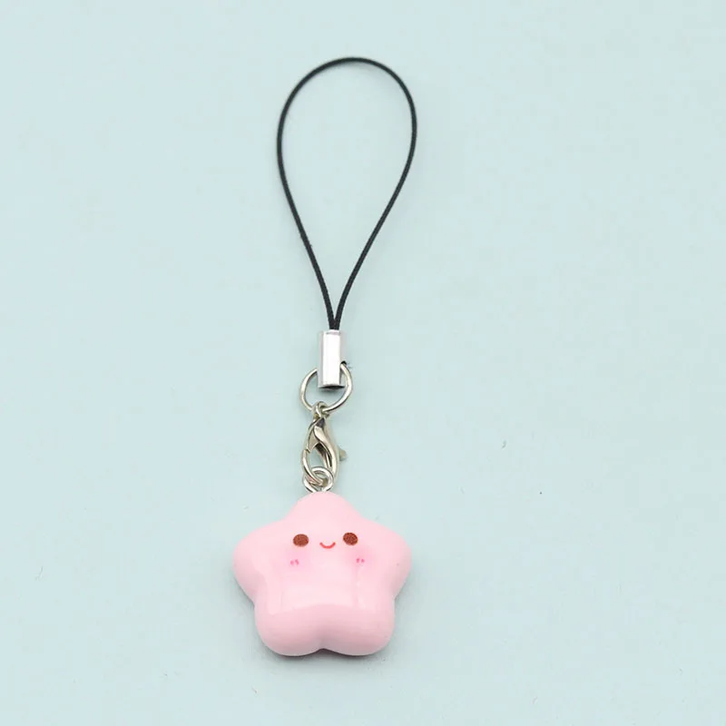 Mobile Phone Straps Pentagram Cute Lanyards Rope for Phone Lanyard Friend Gift Mobile Pendant Phone Charm Strap