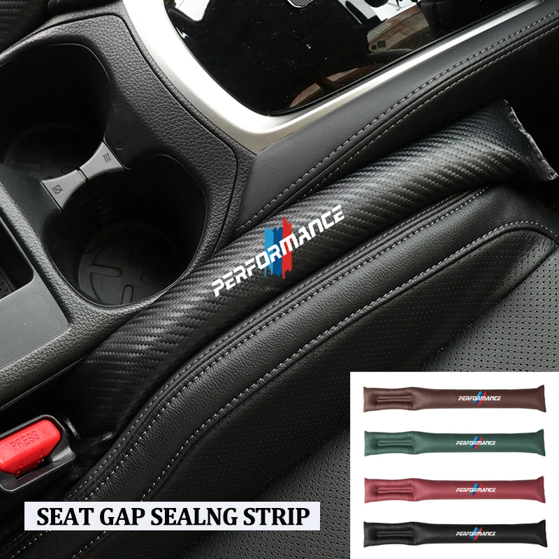 2Pcs Car Seat Gap Sealing Strip For BMW Performance F30 F10 E90 F20 E46 E60 E70 E39 E36 E87 X7 E92 E91 E28 X3 X1 Car Accessories