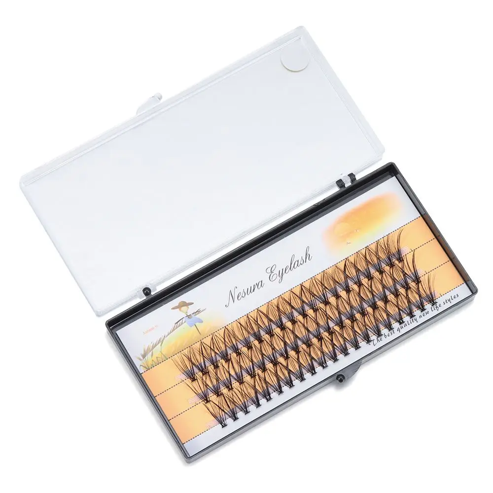 20d Nerts Wimpers 1 Doos/60 Bundels Lash Clusters 8-16Mm Individuele Wimpers C Curl Diy Lash Extension Zelftoepassing Thuis