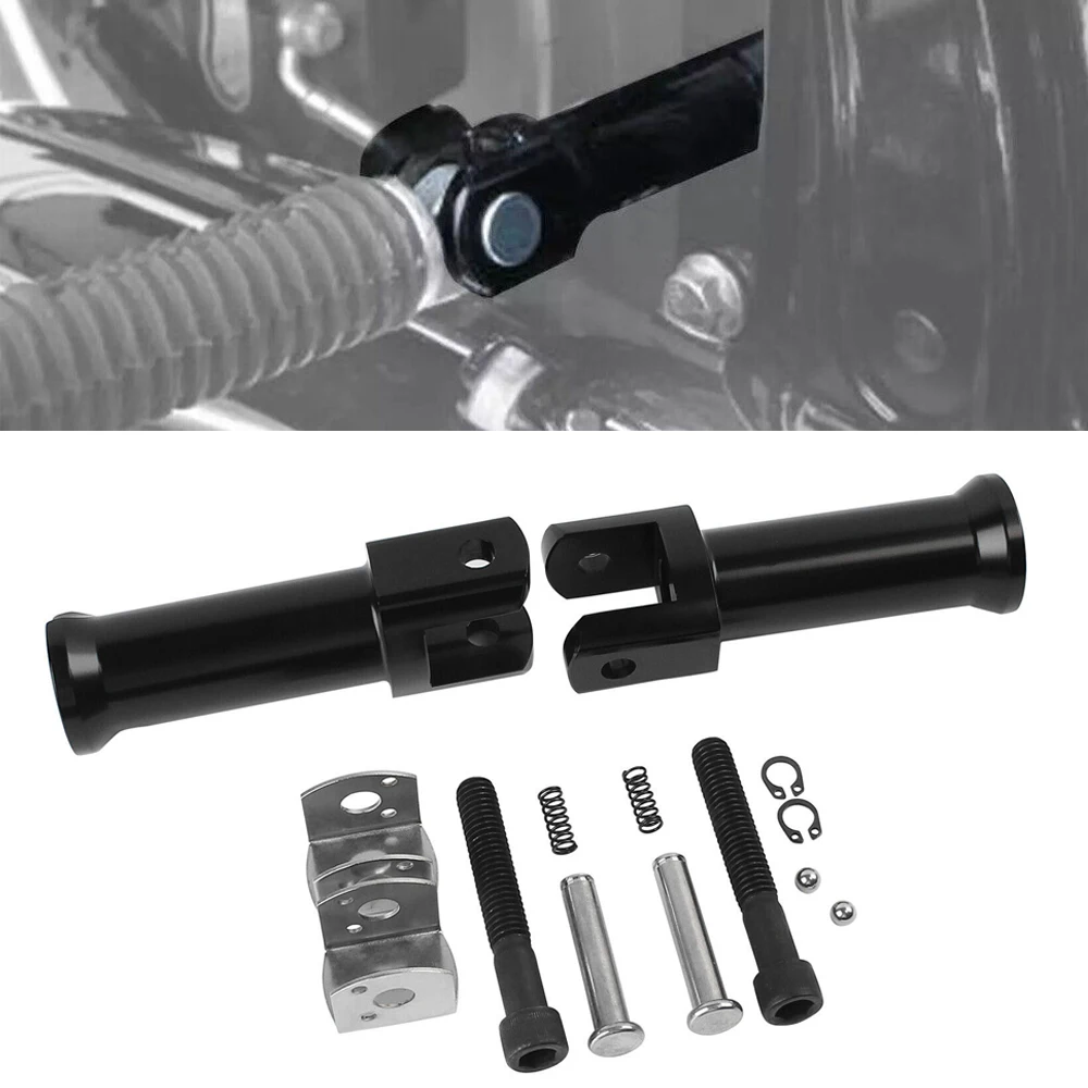 Soportes de reposapiés para pasajero, soportes de montaje para Harley Softail Fat Boy Street Bob Breakout Low Rider 2018-2024