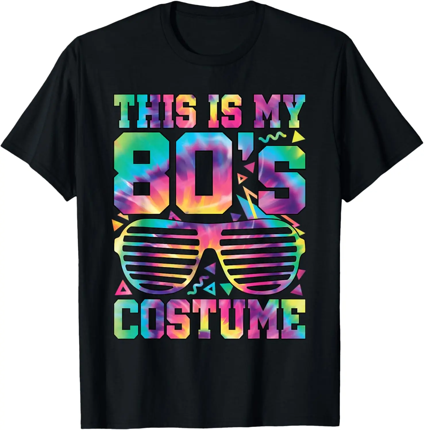 

This Is My 80s Costume Shutter Shades Graphic Tee Retro 1980s Outfit Men's Casual T-Shirt