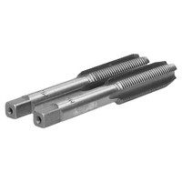 2PCS  HSS 12mm*1.5 Metric Taper & Plug Tap Right Hand Thread M12*1.5mm Pitch Thread Metric Plug Drill Bits Cutting Tools