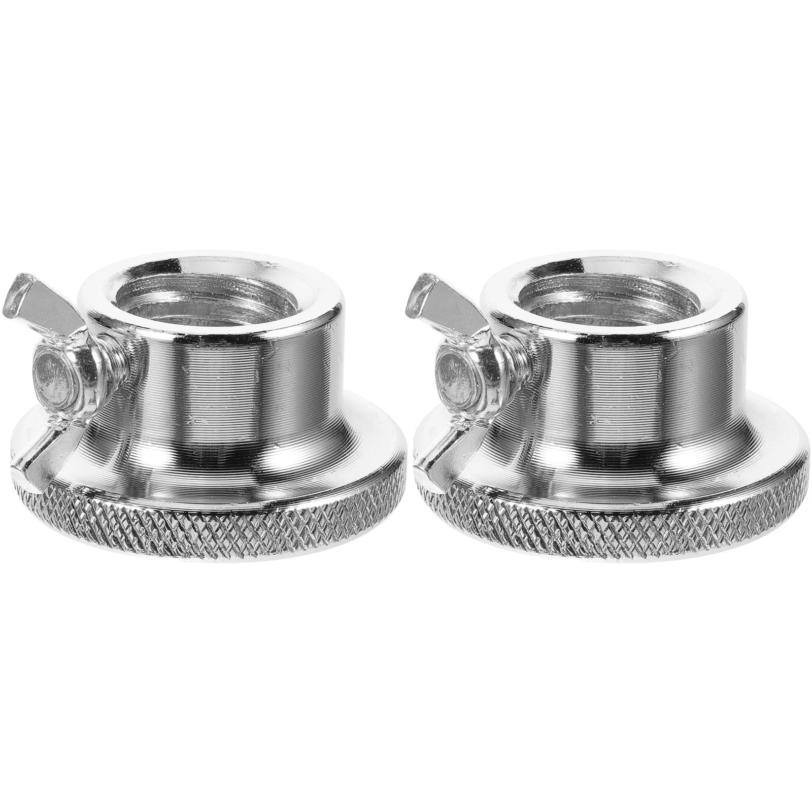 2 PCS Dumbbell Accessories Barbell Hex Nut Lock Ring Iron Screw Cap Sturdy Nuts