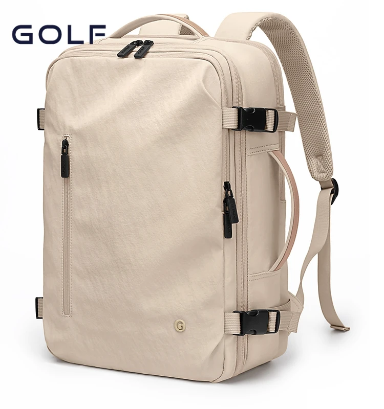 GOLF Woman Large Capacity Travel Backpack Lightweight Dual Shoulder Carry Bag 17.3
