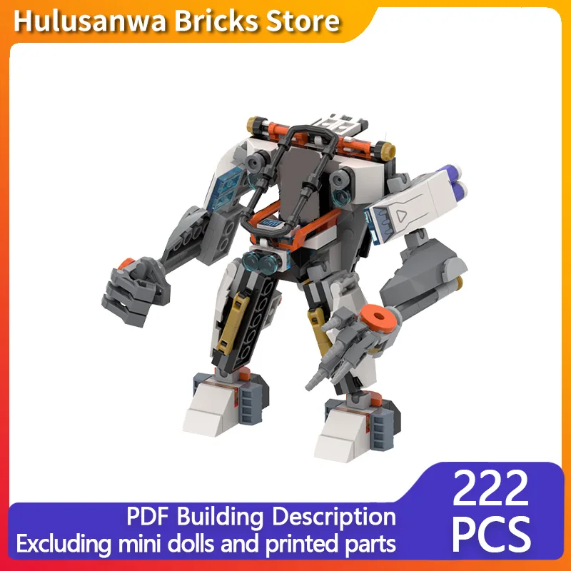 

Space Combat Mecha Model MOC Building Bricks War Equipment Modular Technology Gifts Holiday Assemble Children Toys Suit