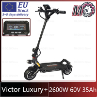 Minimotors DT Victor Luxury+ 60V 35Ah Battery 2600W Motor 10inch Tire Hydraulic Brake 4inch EY4 Display New Victor Luxury Plus