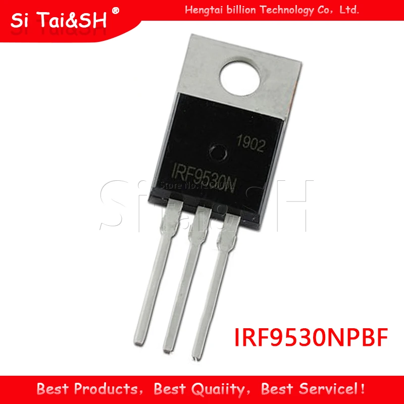 10 ピース/ロット IRF9530NPBF IRF9530N IRF9530 MOSFET P 100V 14A 新オリジナルデータシステム