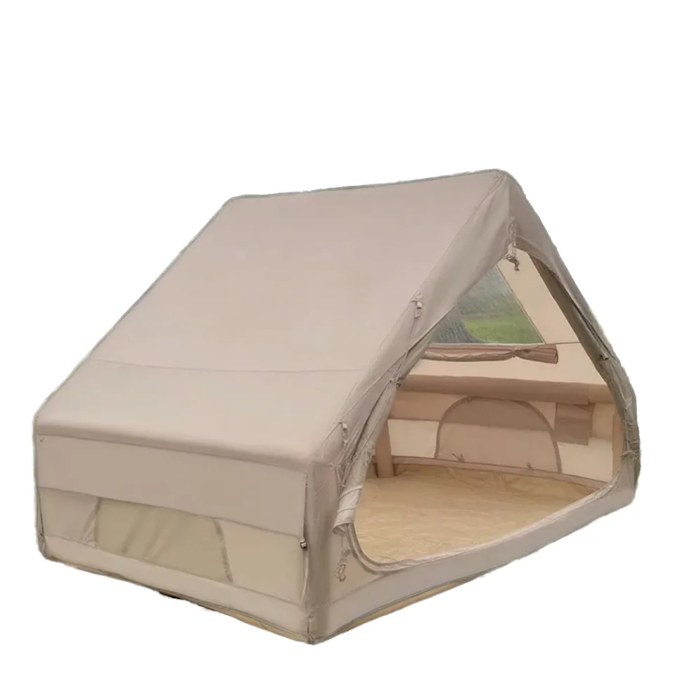 Portable Inflatable Air Tent, Oxford Fabric Waterproof Large Space Camping Picnic Tent