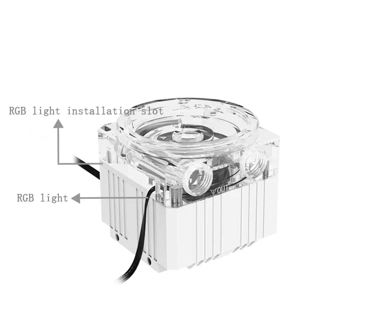 Pompa acqua DDC domestica a levitazione magnetica per refrigeratore d'acqua per computer FREEZEMOD. PUB-GCDCB-PM