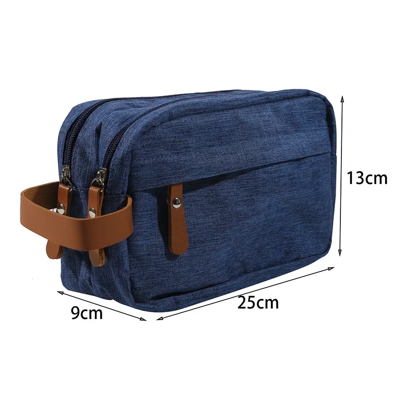 Man High Quality Make Up Bag Oxford Canvas Travel Toiletry Bag Organizer Waterproof Women Wash Pouch Handbag Cosmetic Case