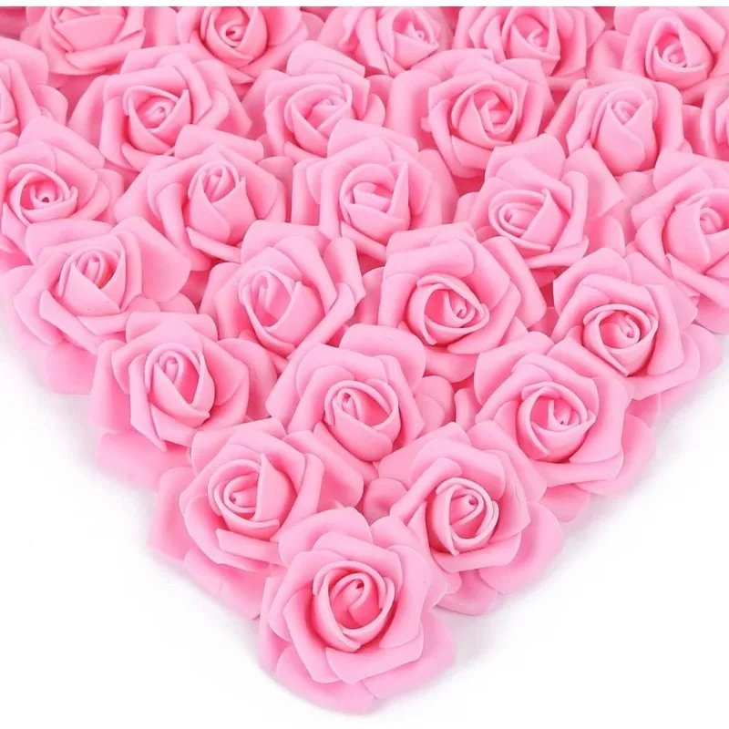 10/20Pcs Artificial Bulk Rose Flower PE Fake Flower for Home Room Dceor Party Halloween Mother's Day Christmas Wedding Decoratio