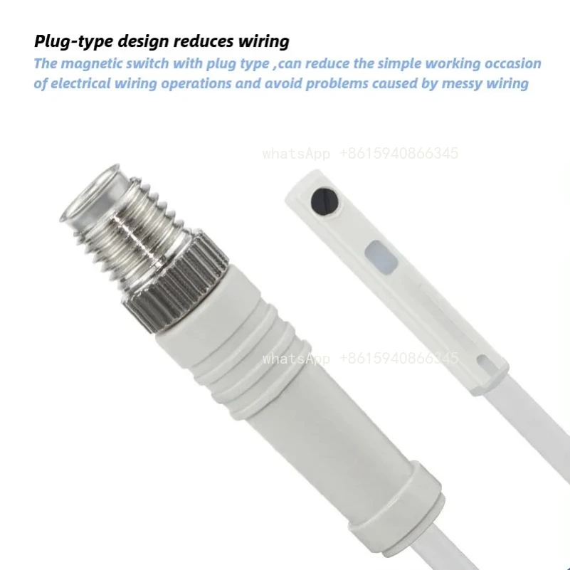 10Pcs/Lot With Pre-wired Connector Solid State Auto Switch