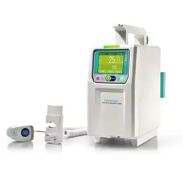 SYS-6010 المزدوج وحدة المعالجة المركزية 1-قناة مضخة التسريب 2-قناة إنذار عملية عرض شاشة تعمل باللمس ل التمريض واقية #4