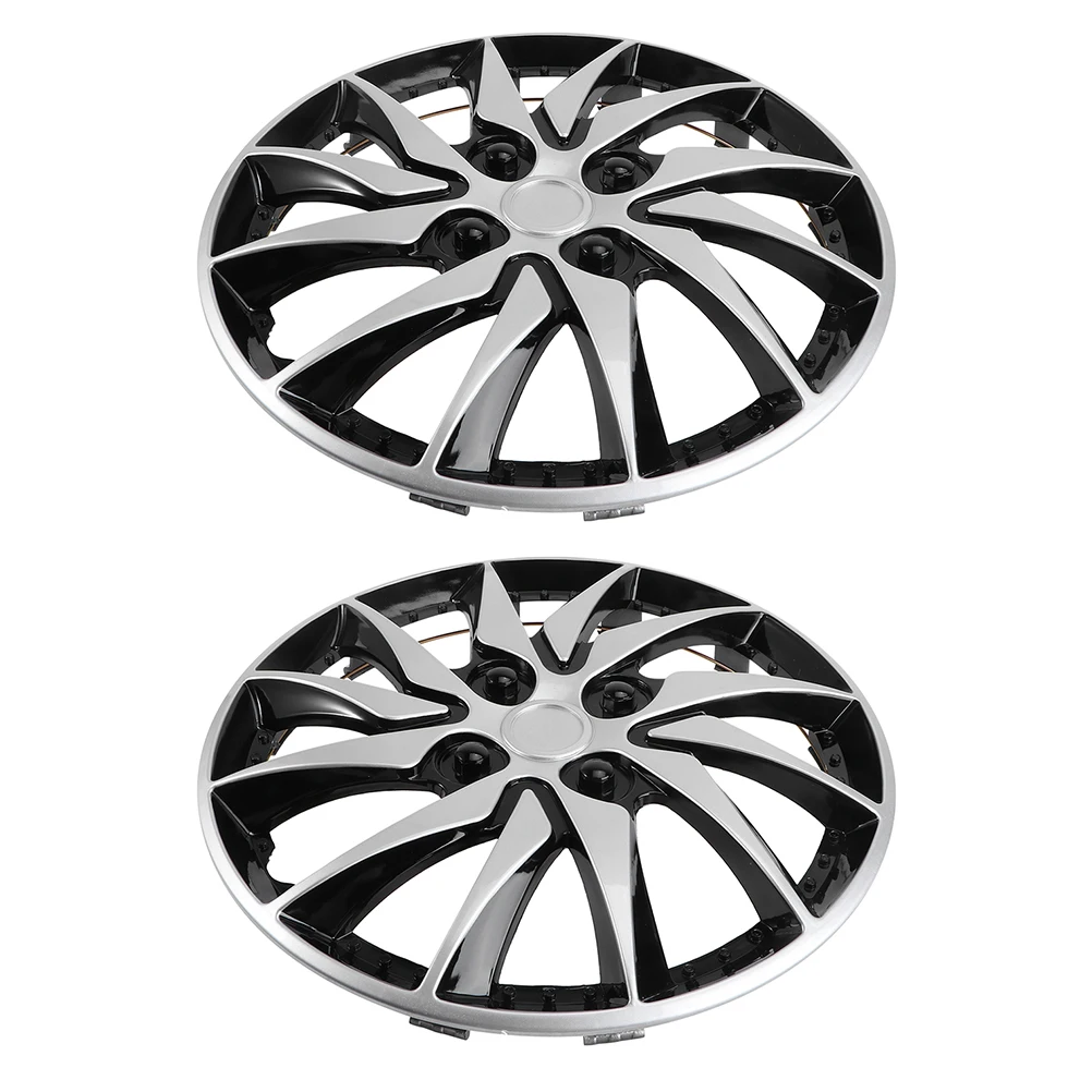 

2Pcs Wheel Hub Caps PP Material Protective Dust-proof Covers for Car Rims Styling Accessories Economical Upgrade Solution Rim