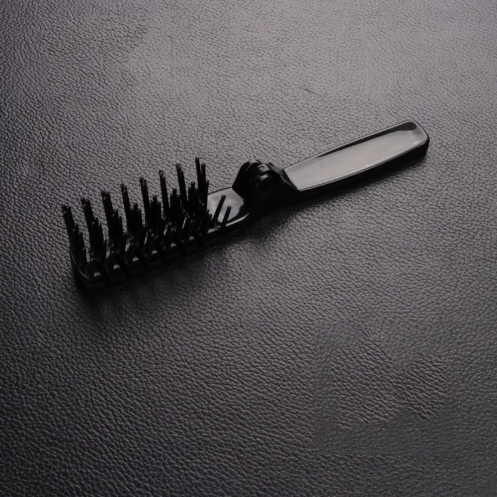 Useful Foldable Folding Comb Plastic Hair Salon Hair Cutting Portable Comfortable Massage Hairbrush