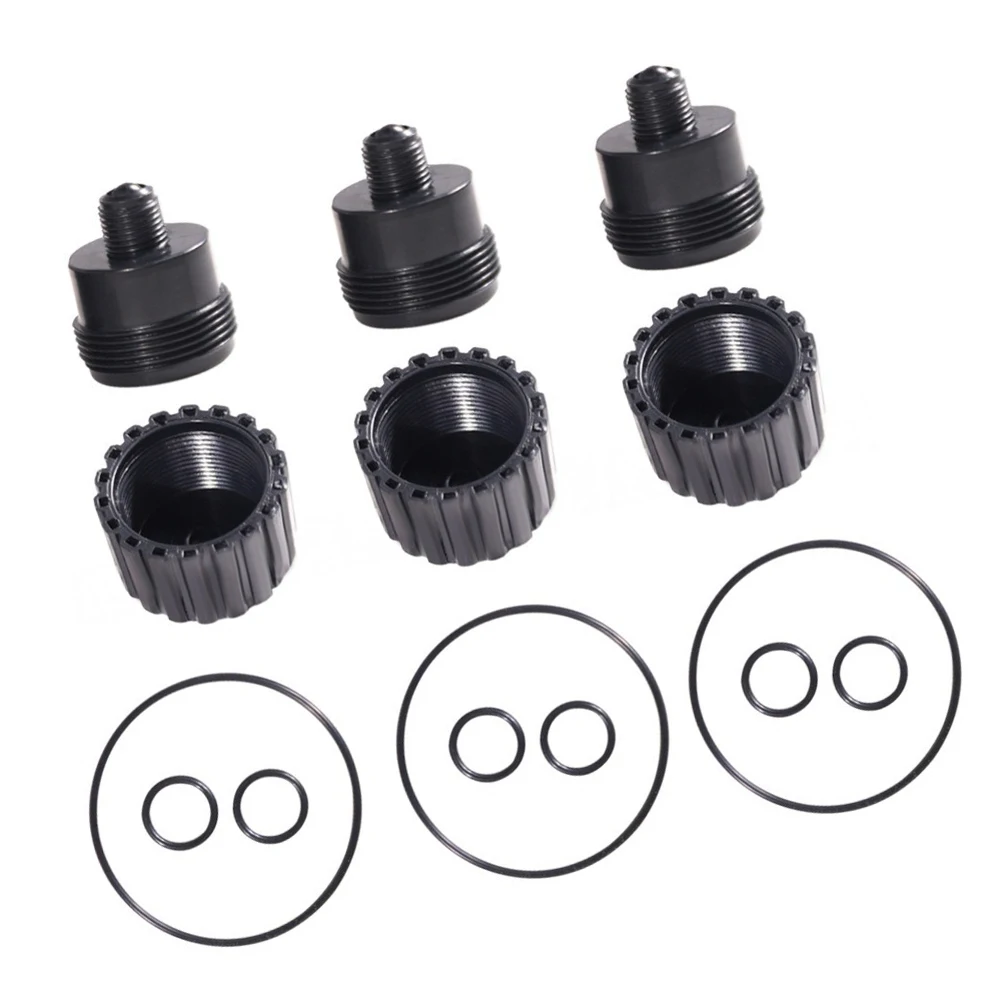 For Jandy 2133 Compatible Rebuild Kit for Pool Valves with Grease Cup and O Ring Components for 2 Port and 3 Port Valve Types