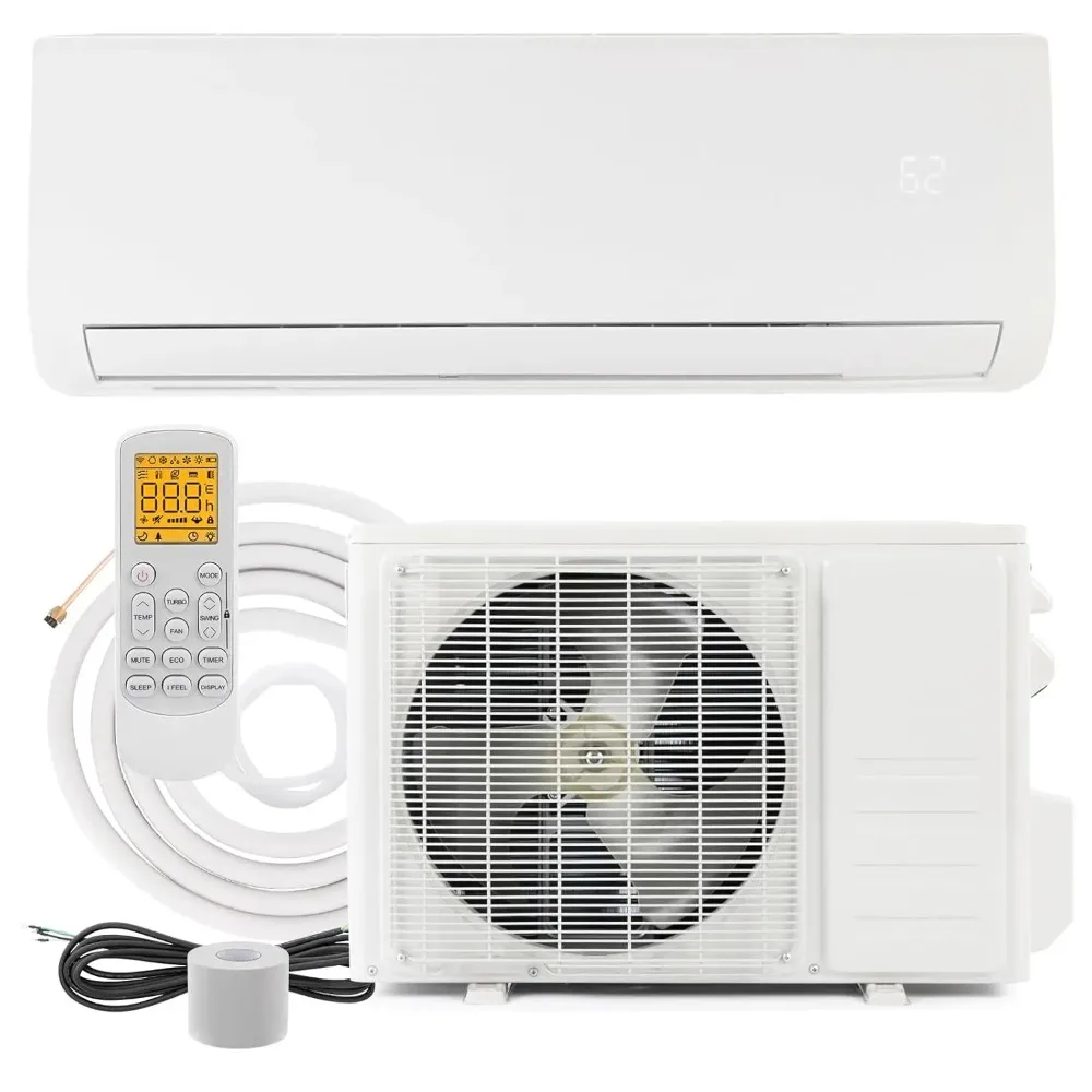 

Мини-сплит-система кондиционирования и обогрева 12000 BTU, 21 SEER2, 230В, инверторная, без воздуховодов, настенная, для помещений до 550 кв. футов, на заказ