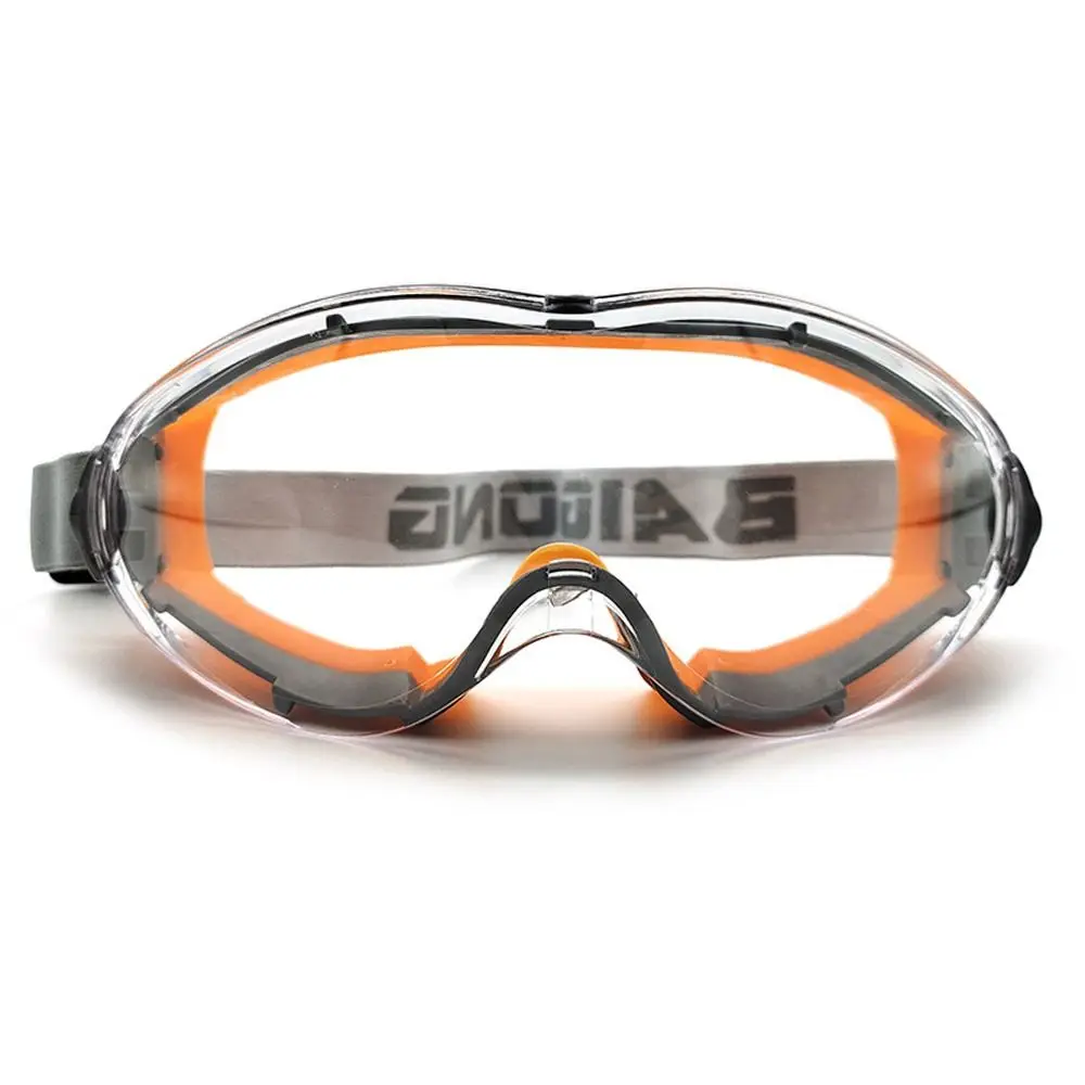 Men Women Industrial Grade Safety Goggles Anti Fog Clear Lens Lab Goggles Fit Over Glasses Eye Protection