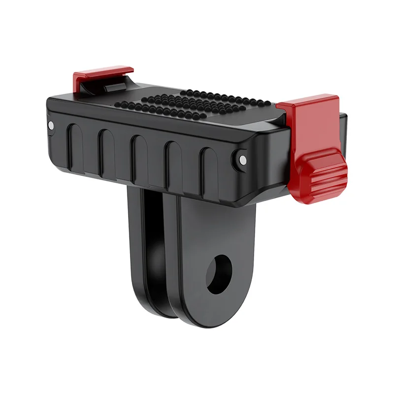 RonKoen Magnetic Quick Release Adapter for DJI Osmo Action 5 Pro Foldable Two Claw Mount with Stable Installation