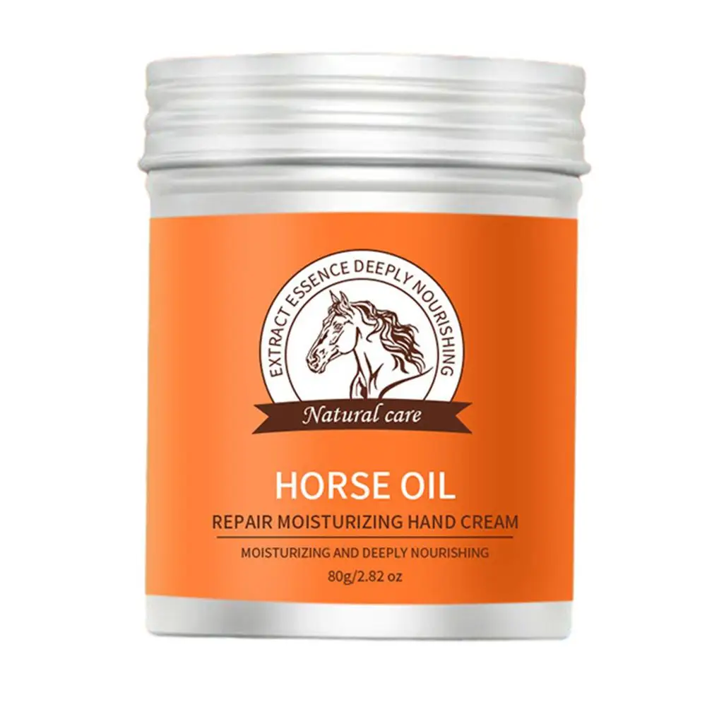 Horse Oil Hand Cream Whitening Moisturizing Anti Cracking Skin Frostbite Hand Skin Smooth Cream Moisturizing Care Anti H1r8