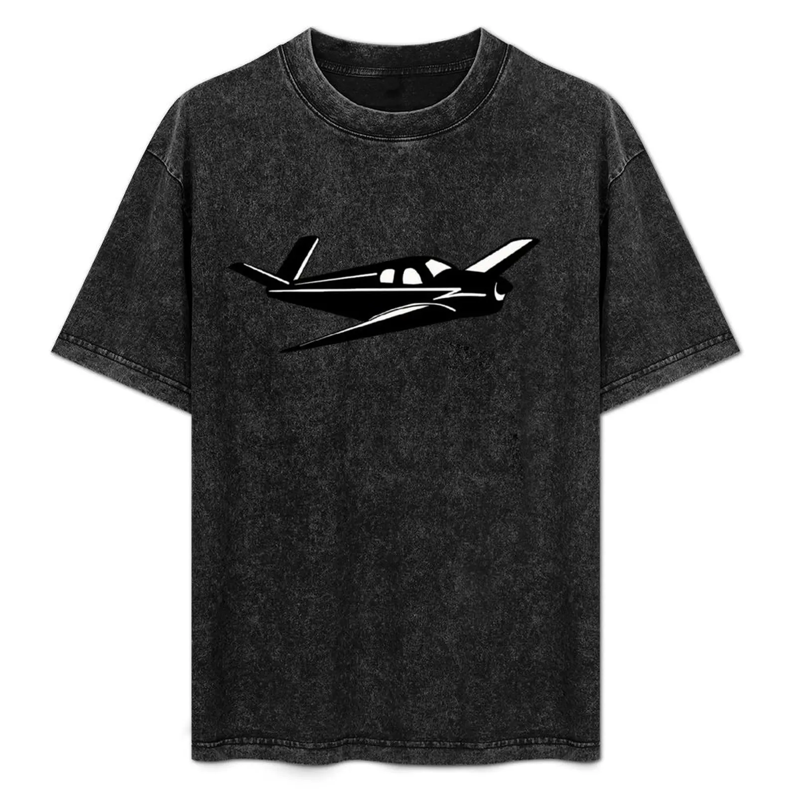 

1952 Beechcraft Bonanza T-Shirt Art Pattern Printed Casual Top