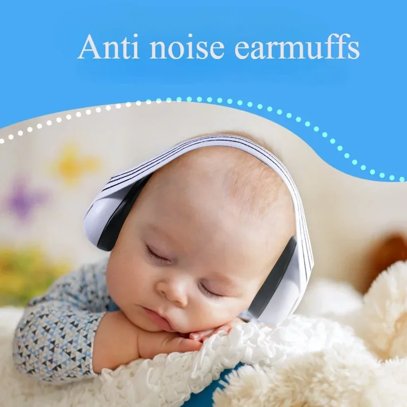 Baby Ear Protection for Babies and Toddlers Noise Reduction Earmuffs Baby Headphones Against Hearing Damage Improves Sleep