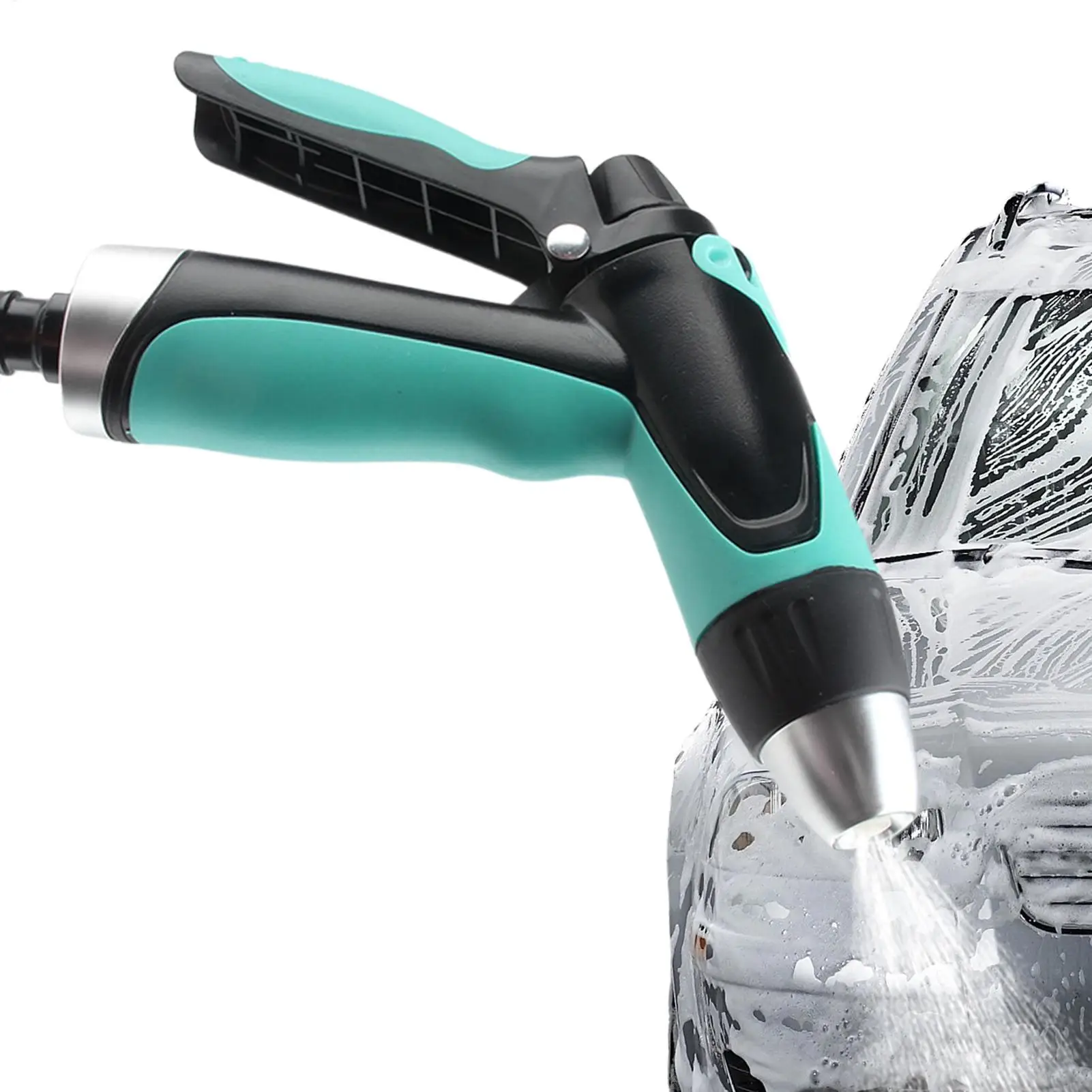 garden watering nozzle High Pressure Adjustable Spray Quick Connect Handheld Water Hose Sprayer Nozzle Garden Water Guns