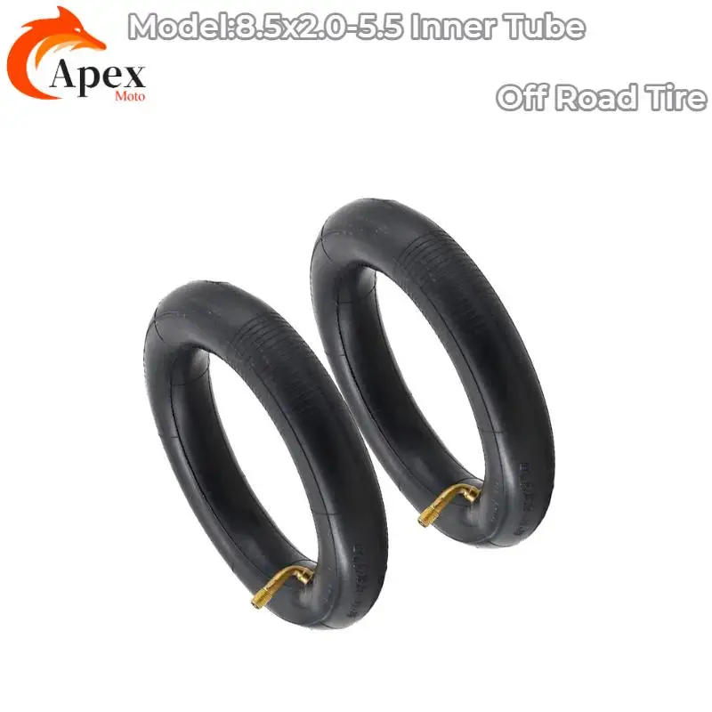 New8.5x2.00-5.5 Inner Tube Pneumatic Tire 90° Fit For 8.5 Inch INOKIM Night Series Scooter﻿ off-road tire