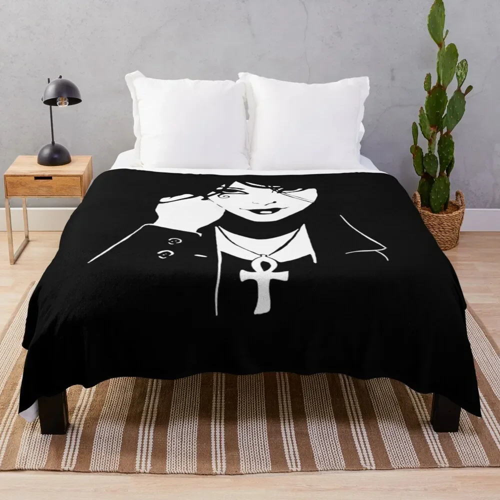 

Comics Death Vertigo DC Sandman Throw Blanket Flannel Tourist Luxury Brand Flannels Blankets