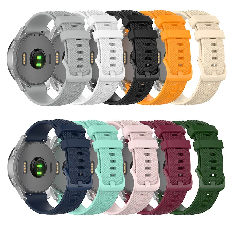 Watch Strap 18mm Sports Waterproof Soft Silicone Strap Quick release switch Watch accessories UTHAI