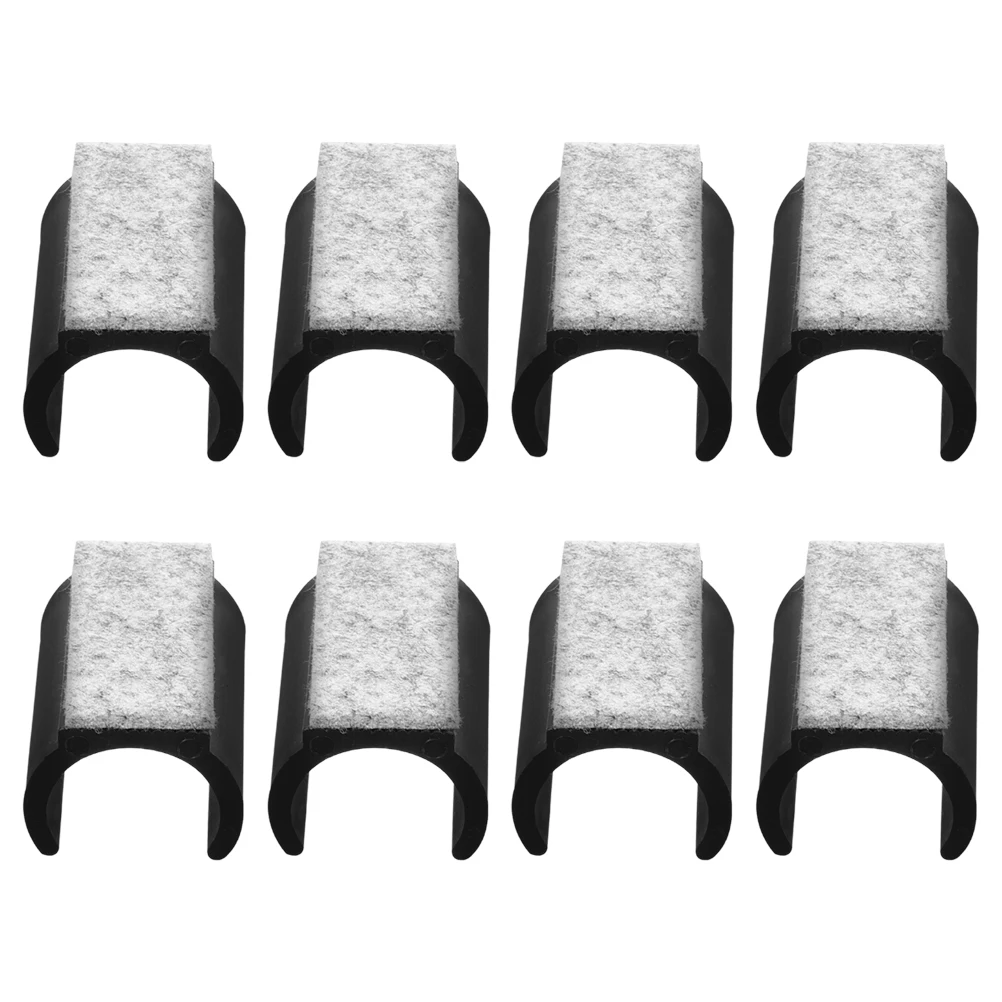 

8Pcs U Shaped Felt Chair Leg Protectors Non Slip Furniture Pads Noiseless Floor Protectors for Hardwood Floors