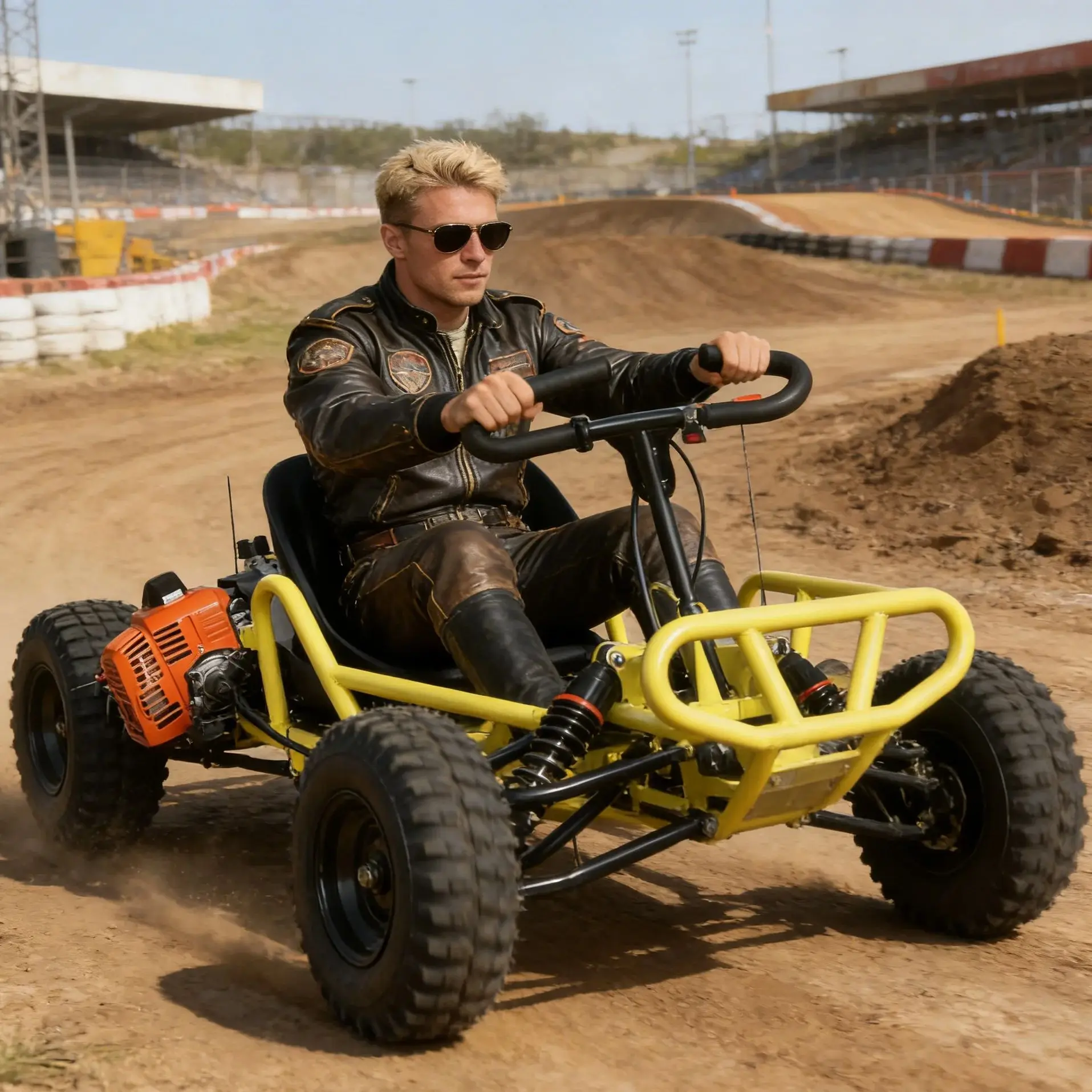 

Новинка 2025 года: Горячая распродажа! Заводская цена на детский внедорожный картинг-багги 150 куб. см с электрозапуском, одобренный CE, для безопасных прогулок по заднему двору.