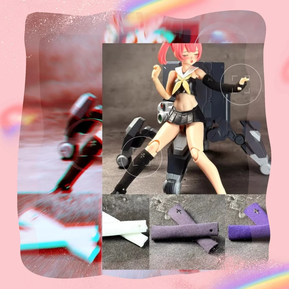 

【Только одежда】1/12 масштаб, женский солдатский чехол на рукавах, носки для 6 дюймов, экшн-фигурка, модель Kotobukiya Romankey