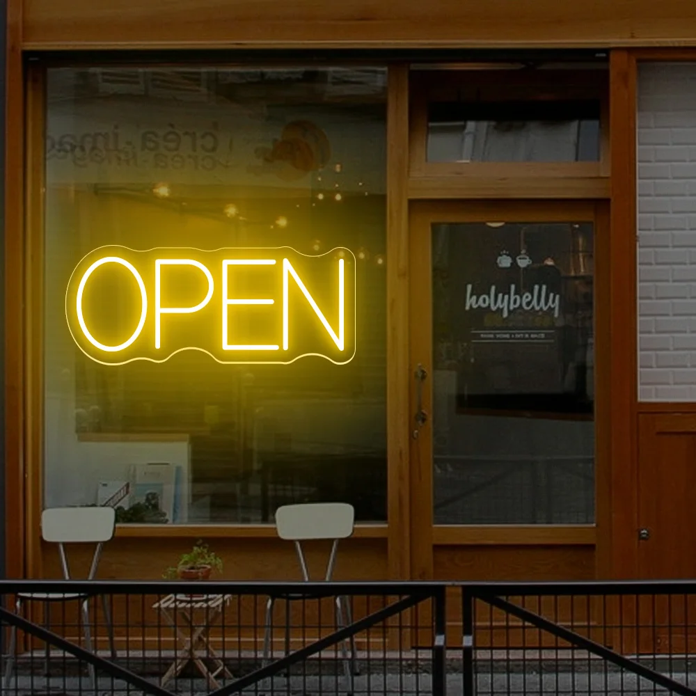 12 لون مفتوح النيون مرحبا بكم في تخزين علامة متجر متجر مصباح ليد ترحيب متجر مفتوح علامة مخصصة ليلة ضوء جدار ديكور #1