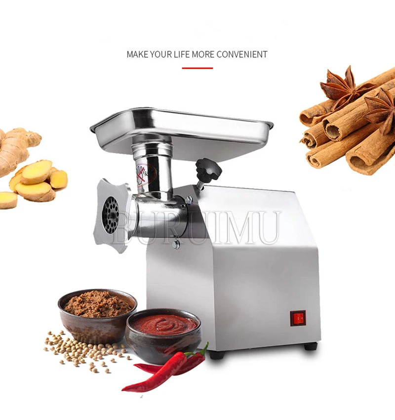 High Quality Electric Meat Grinder Household Sausage Stuffers Stainless Steel Meat Mincers Heavy Duty Machine