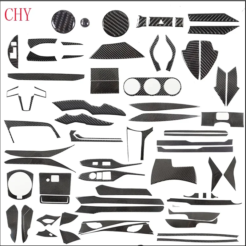 

Soft Carbon Fiber For Mazda MX-5 MX5 ND 2016-2025 Car Center Control Gear Panel Cover Glass Lift Frame Sticker Car Interior Kit