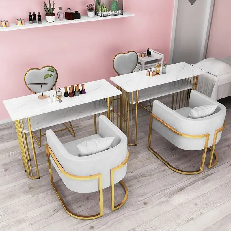 Nails Salon Salon Station Nail Art Table and Chair - view 6
