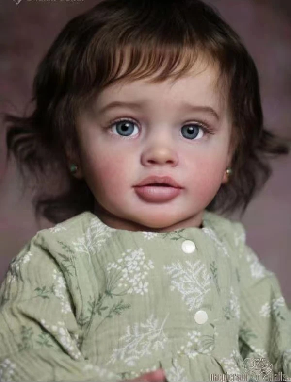 FBBD Limited Edition Natali Blick 26Inch Huge Baby Toddler Reborn Pippa /ZOE Princess Girl Realistic Doll Unfinished Doll Parts