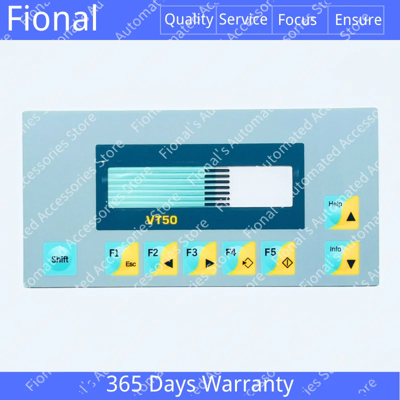Hot Membrane Keypad Film For ESA VT50 VT05000000 Button Switch VT050000CN Membrane Keyboard