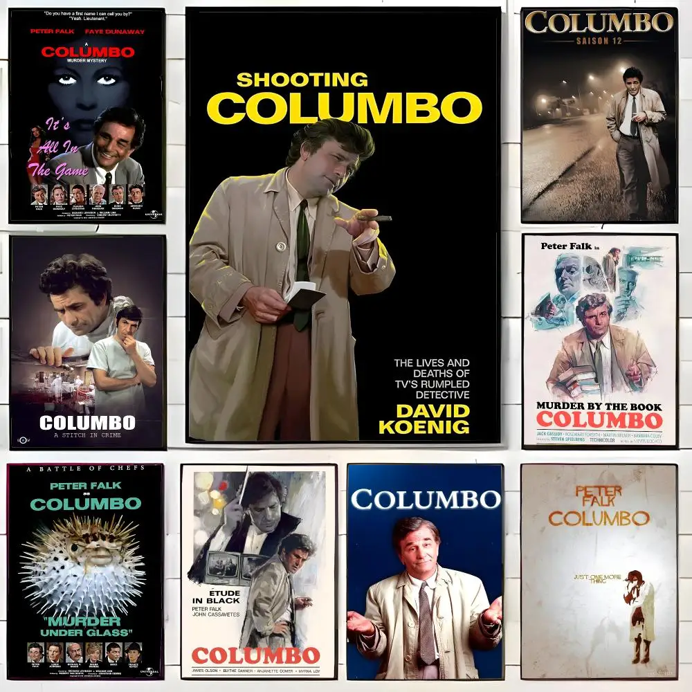 Tv Detective C-Columbo Poster Wall Art Print Decorative Mural Home Decor Gift Unframed
