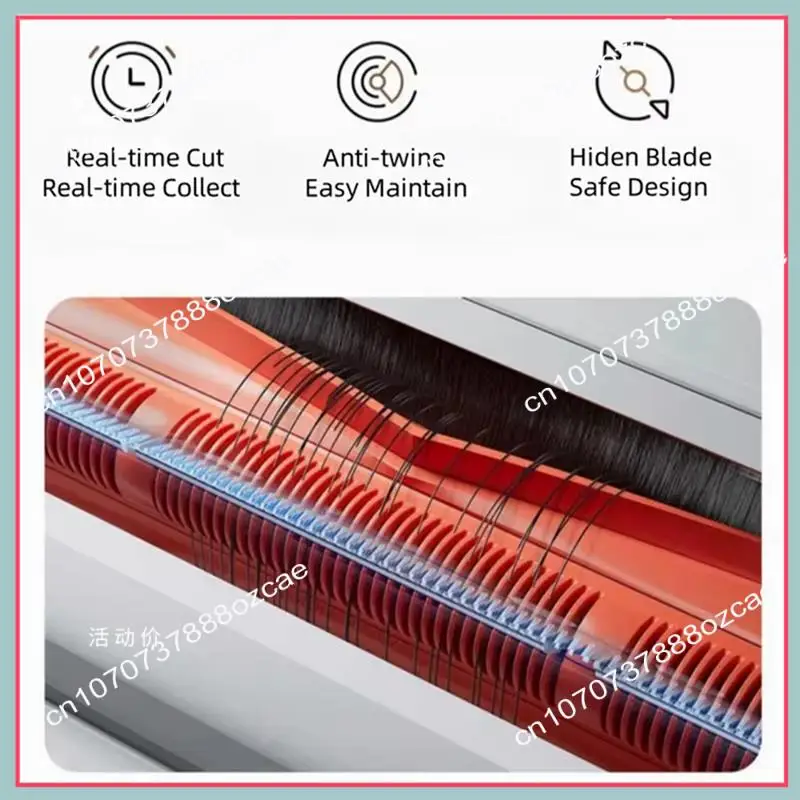 Mijia M40 Omni 1S B116 X20 +/X20 Plus S20 + M30S 진공 액세서리 용 A26P 커팅 헤어 엉킴 방지 롤러 브러시