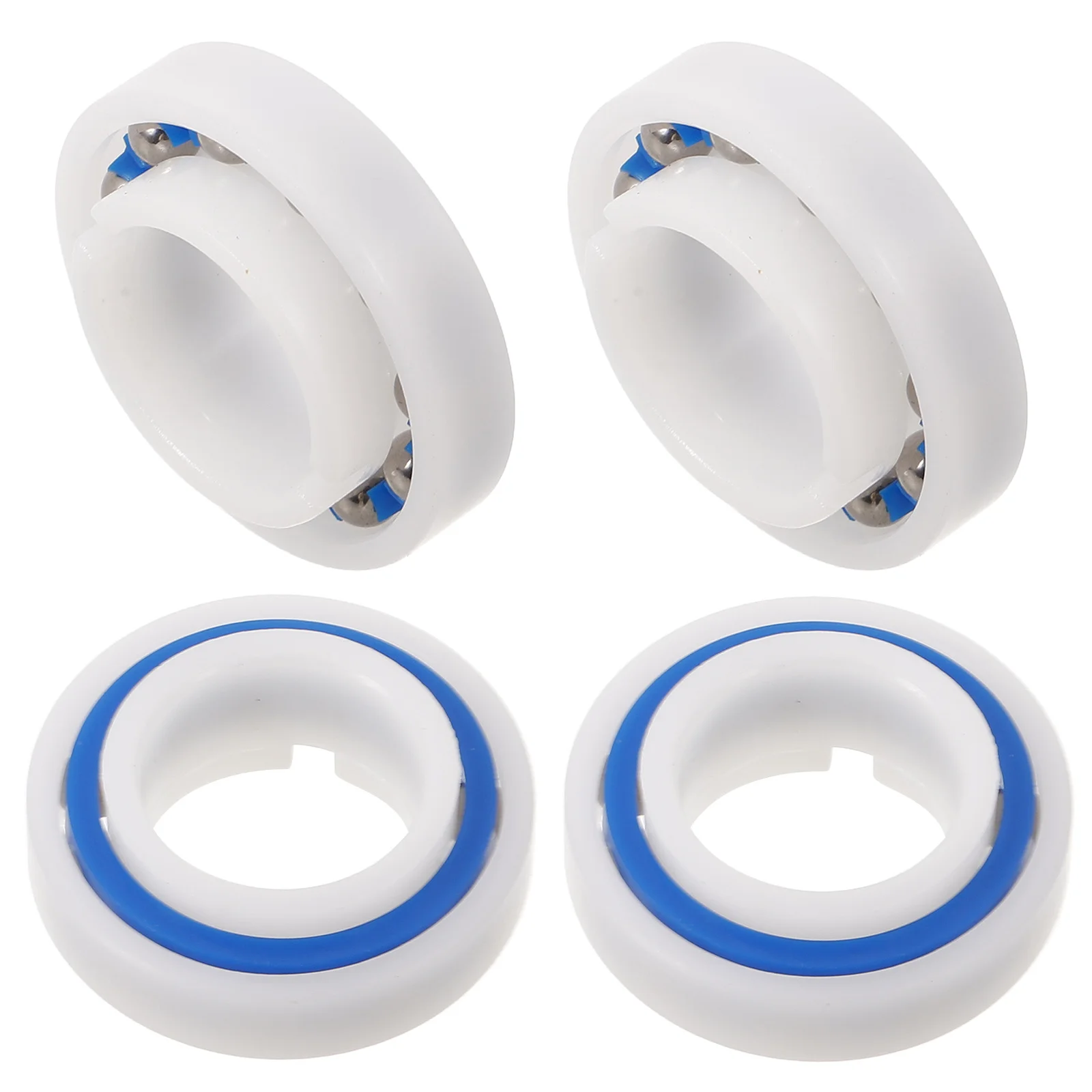 4 قطعة منظف حمام السباحة من الفولاذ المقاوم للصدأ عجلة تحمل ABS تركيب سلس مقاومة للاهتراء محرك رمح تحمل استبدال ل #5