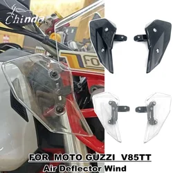 Motorcycle Accessories Windshield Side Deflector Handshield Front Wind Deflector For Moto Guzzi V85TT V 85 TT V85 TT 2019-2023